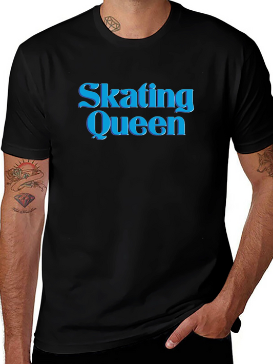 Skating Queen Black T-Shirt