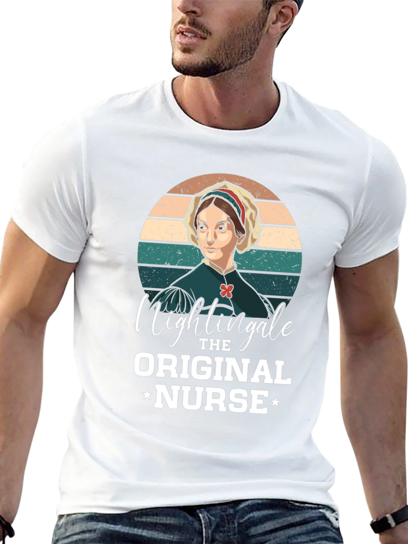Nightingale Original Nurse Graphic T-Shirt