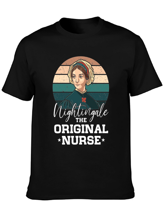Nightingale Original Nurse Graphic T-Shirt
