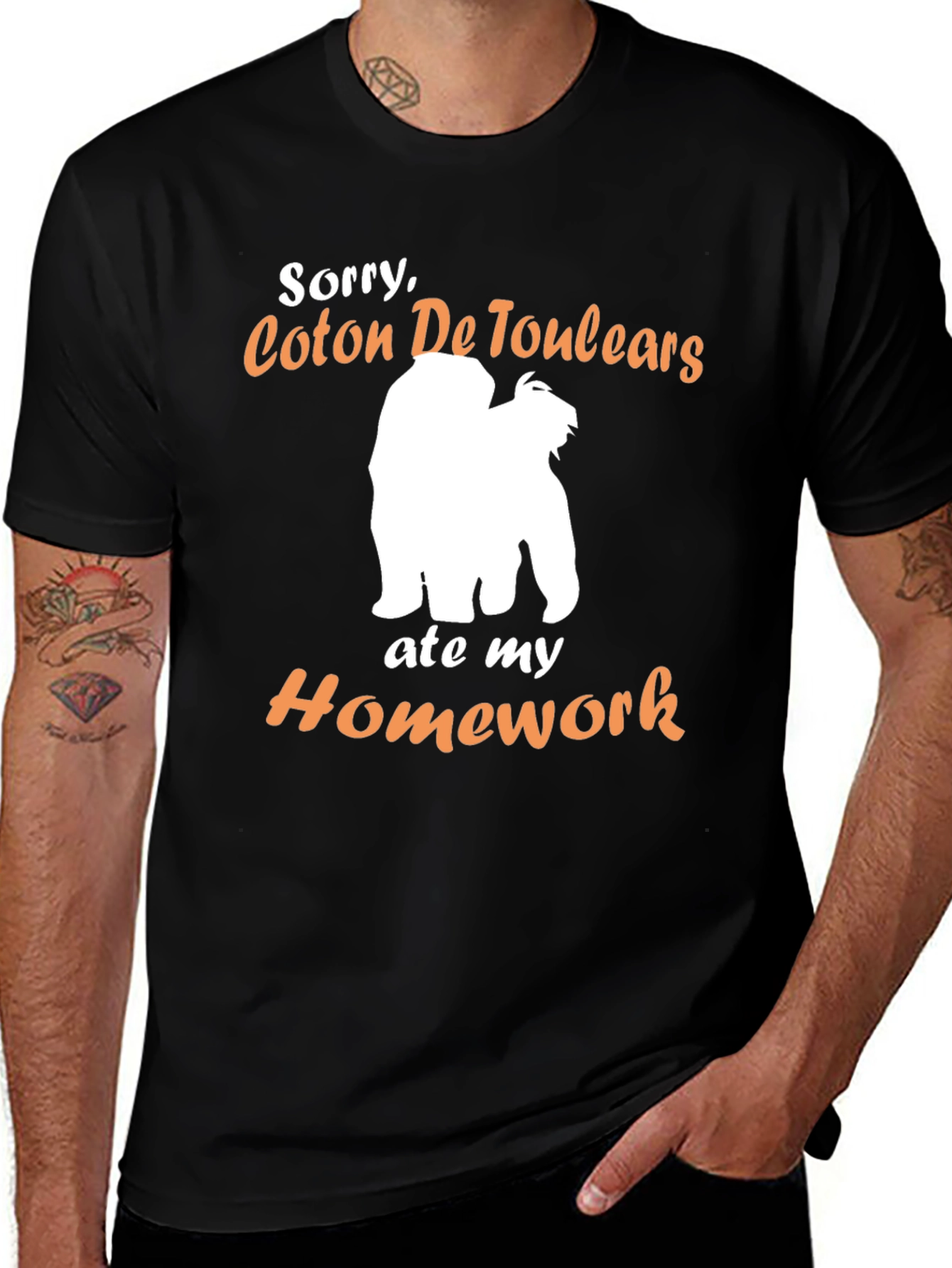 Coton De Tulear Homework T-Shirt