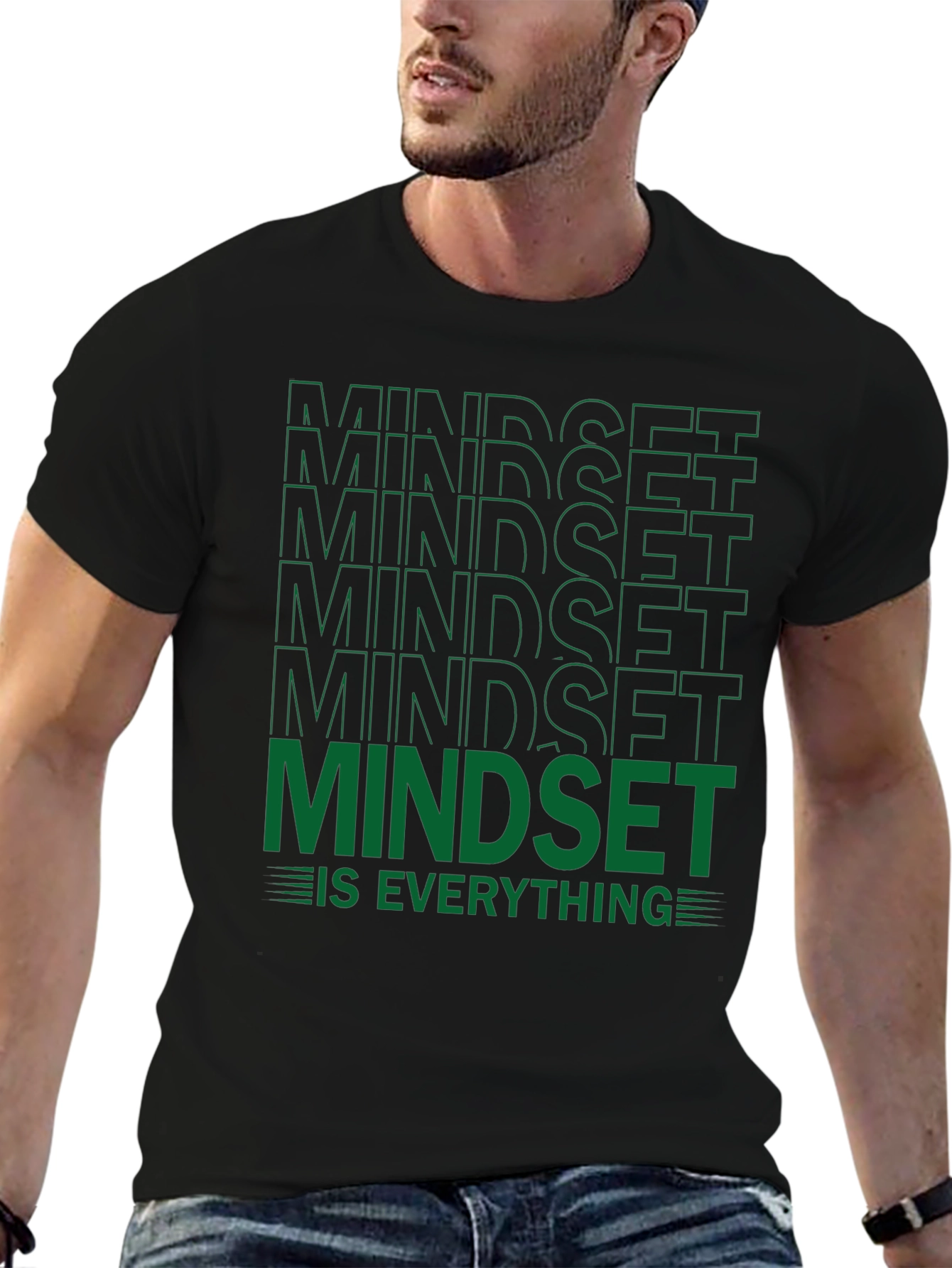Mindset is Everything Graphic Tee - Motivational T-Shirt