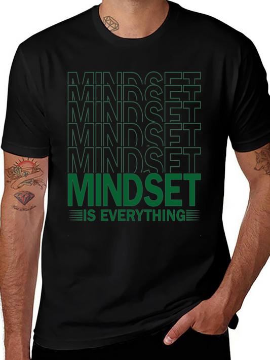 Mindset is Everything Graphic Tee - Motivational T-Shirt