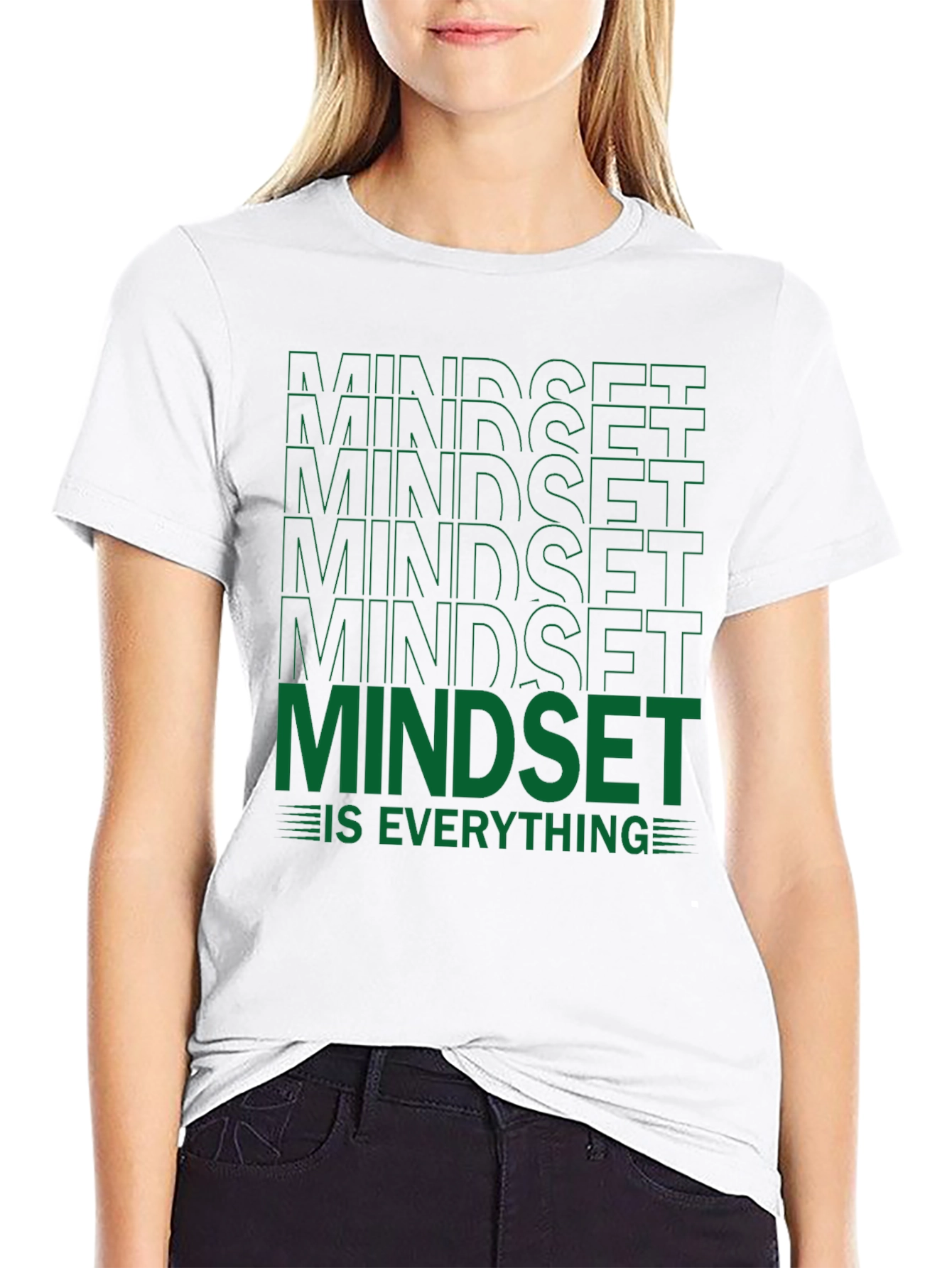 Mindset is Everything Graphic Tee - Motivational T-Shirt