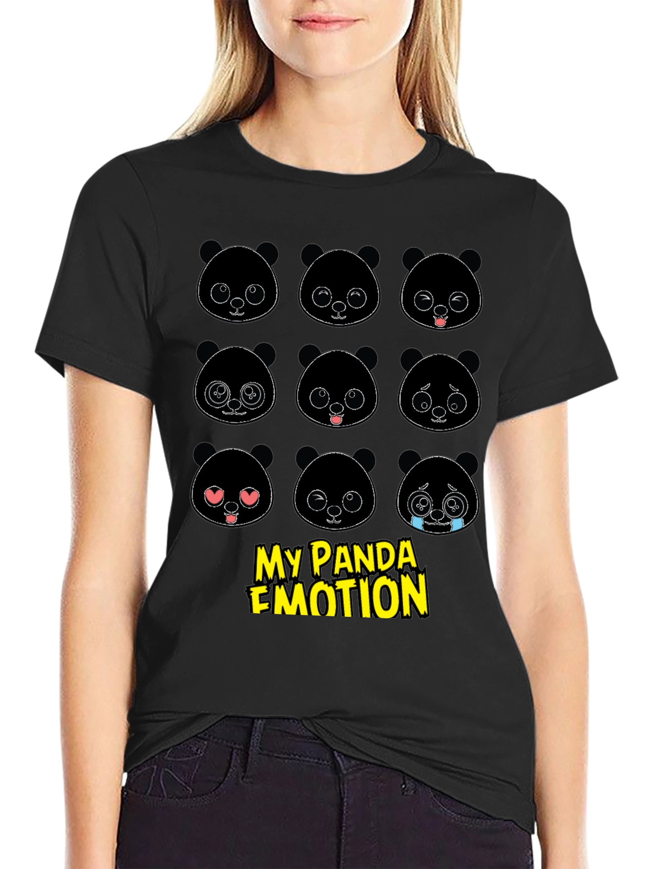 My Panda Emotion Funny T-Shirt