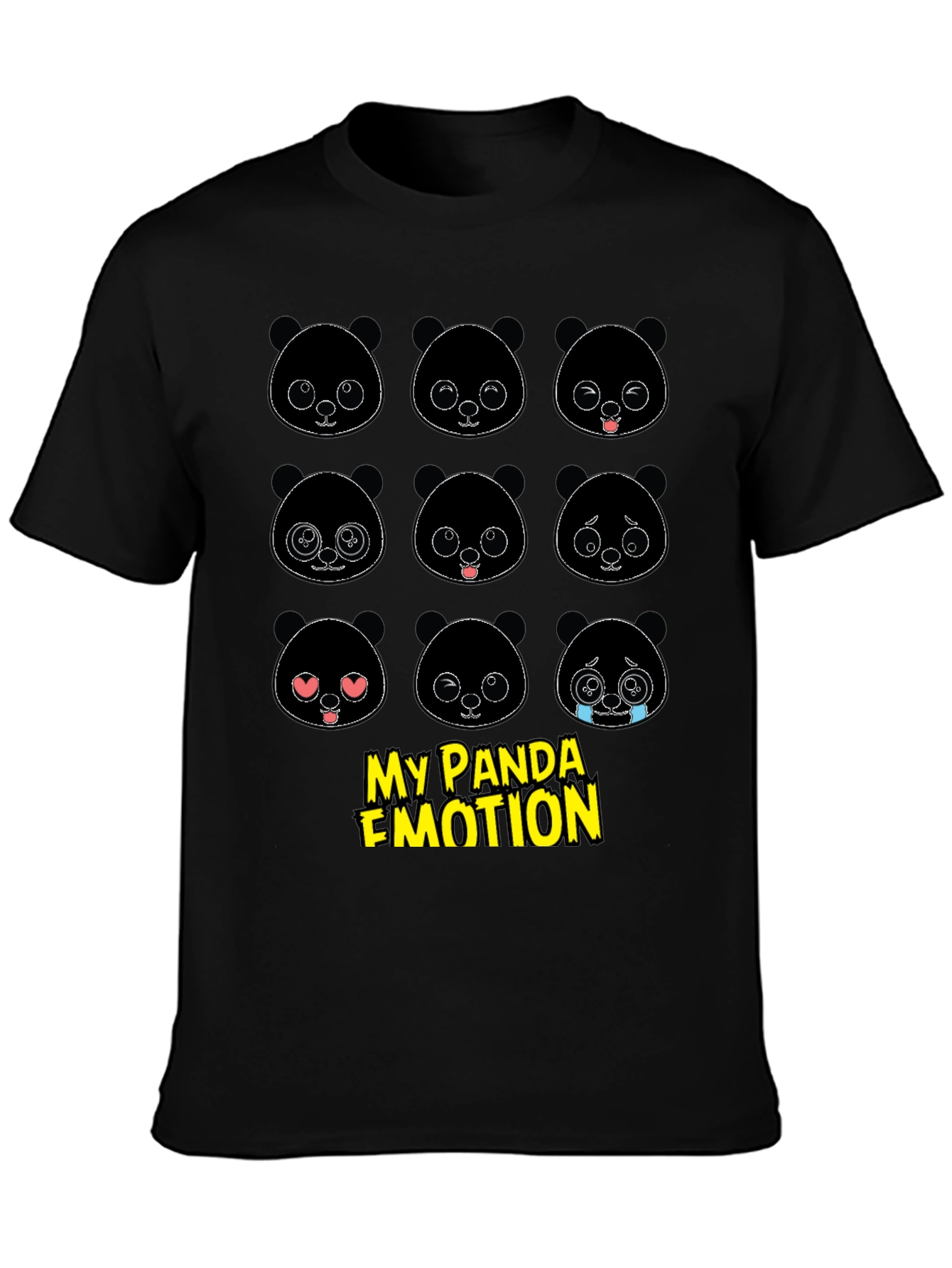 My Panda Emotion Funny T-Shirt