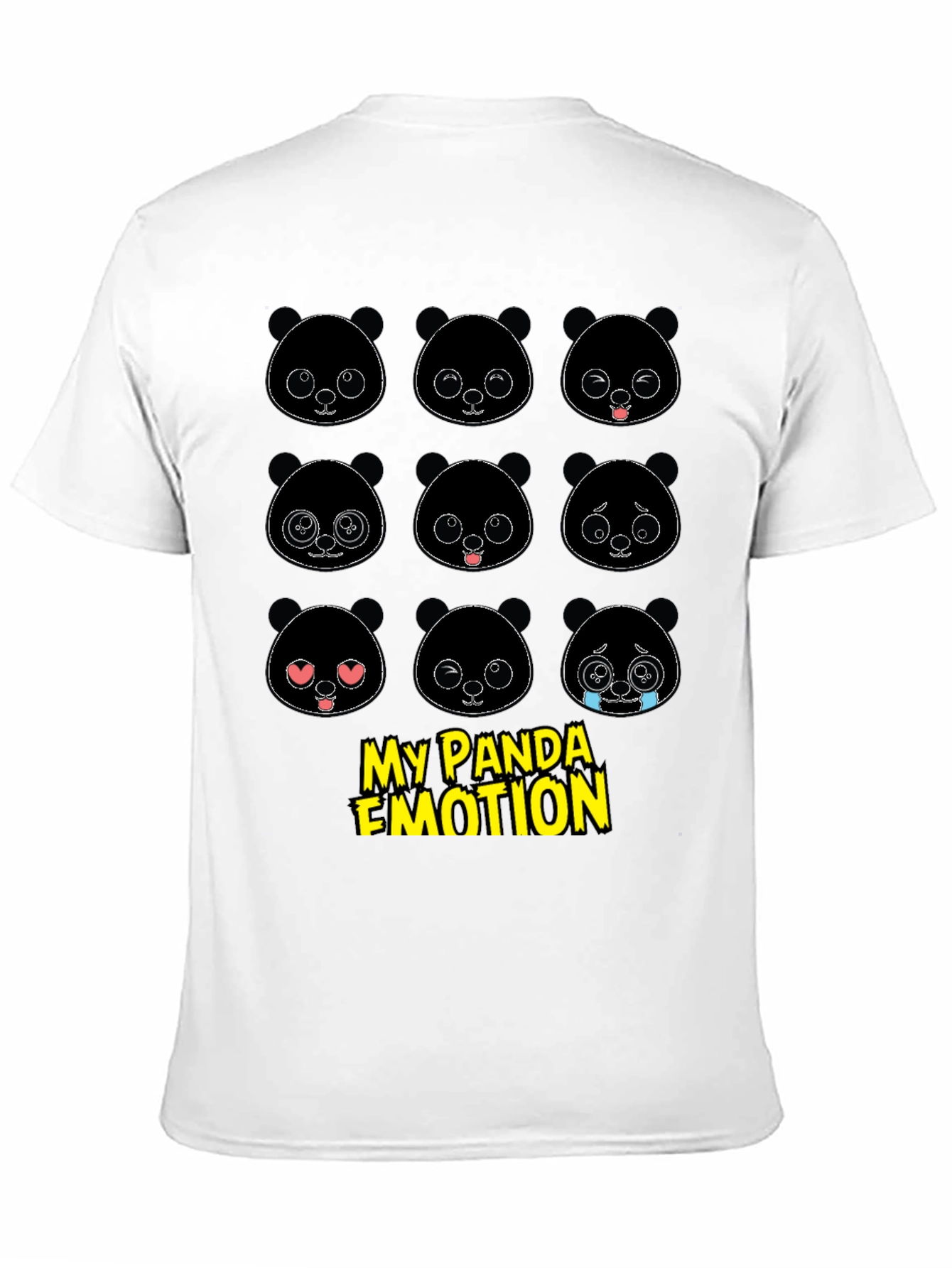 My Panda Emotion Funny T-Shirt