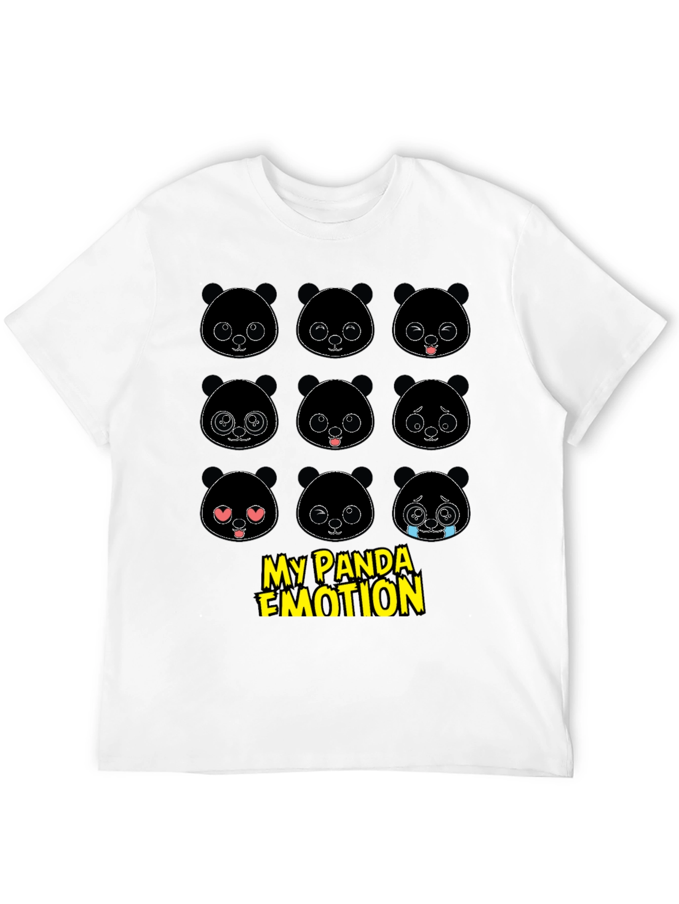 My Panda Emotion Funny T-Shirt