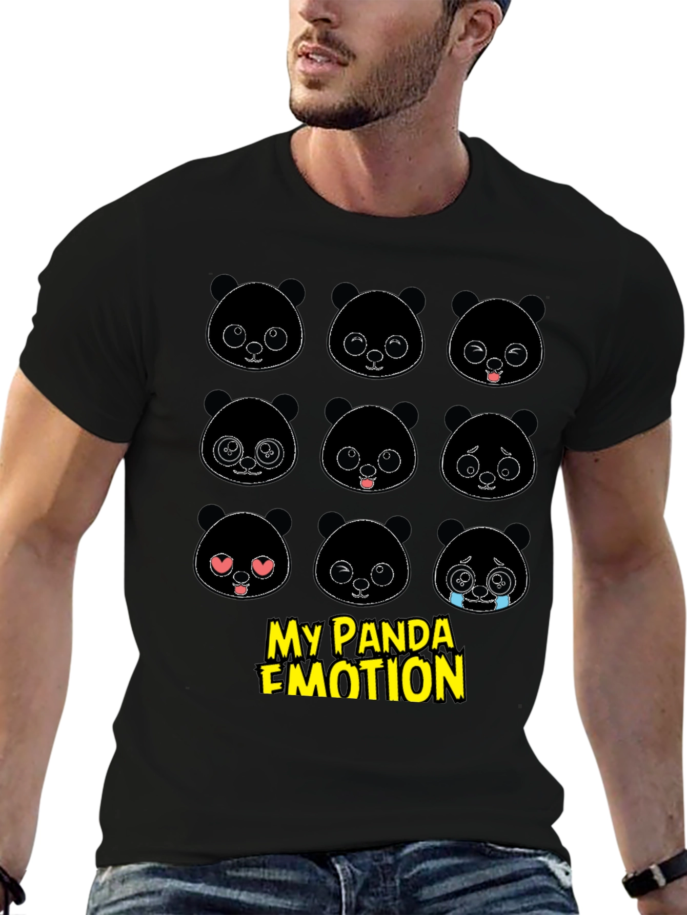 My Panda Emotion Funny T-Shirt