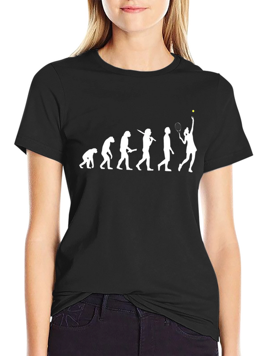 Tennis Evolution T-Shirt - Funny Tennis Player Gift