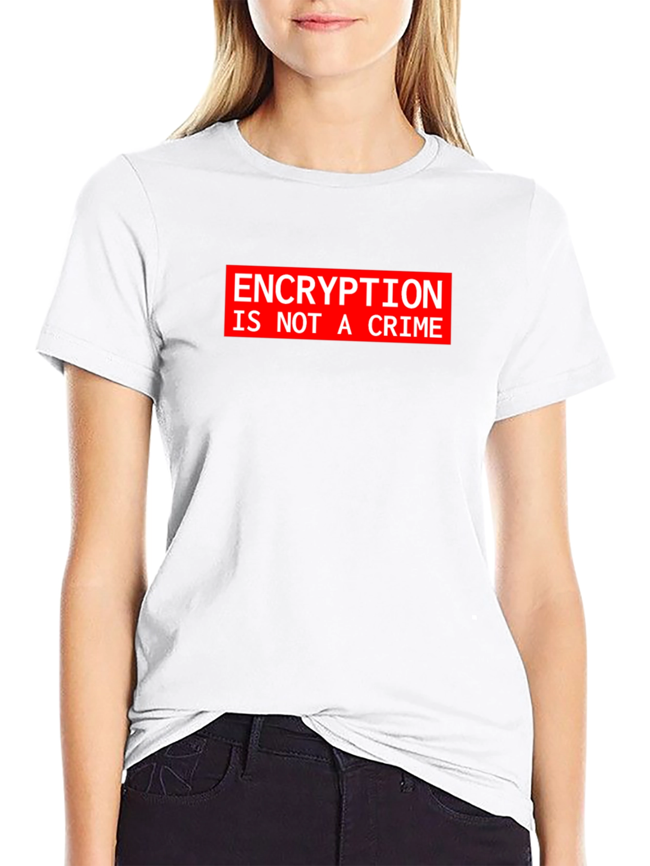 Encryption is Not A Crime Tee