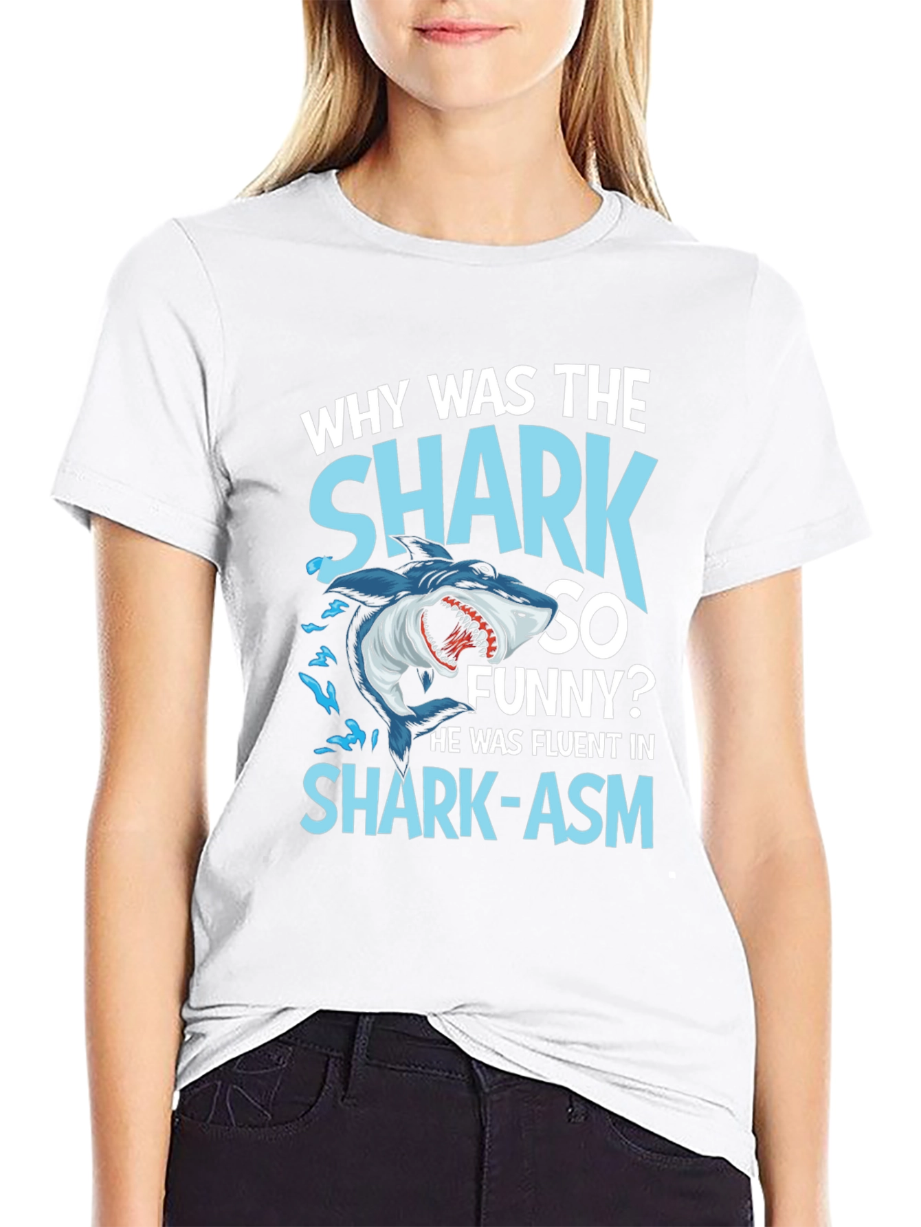 Shark-asm Funny T-Shirt