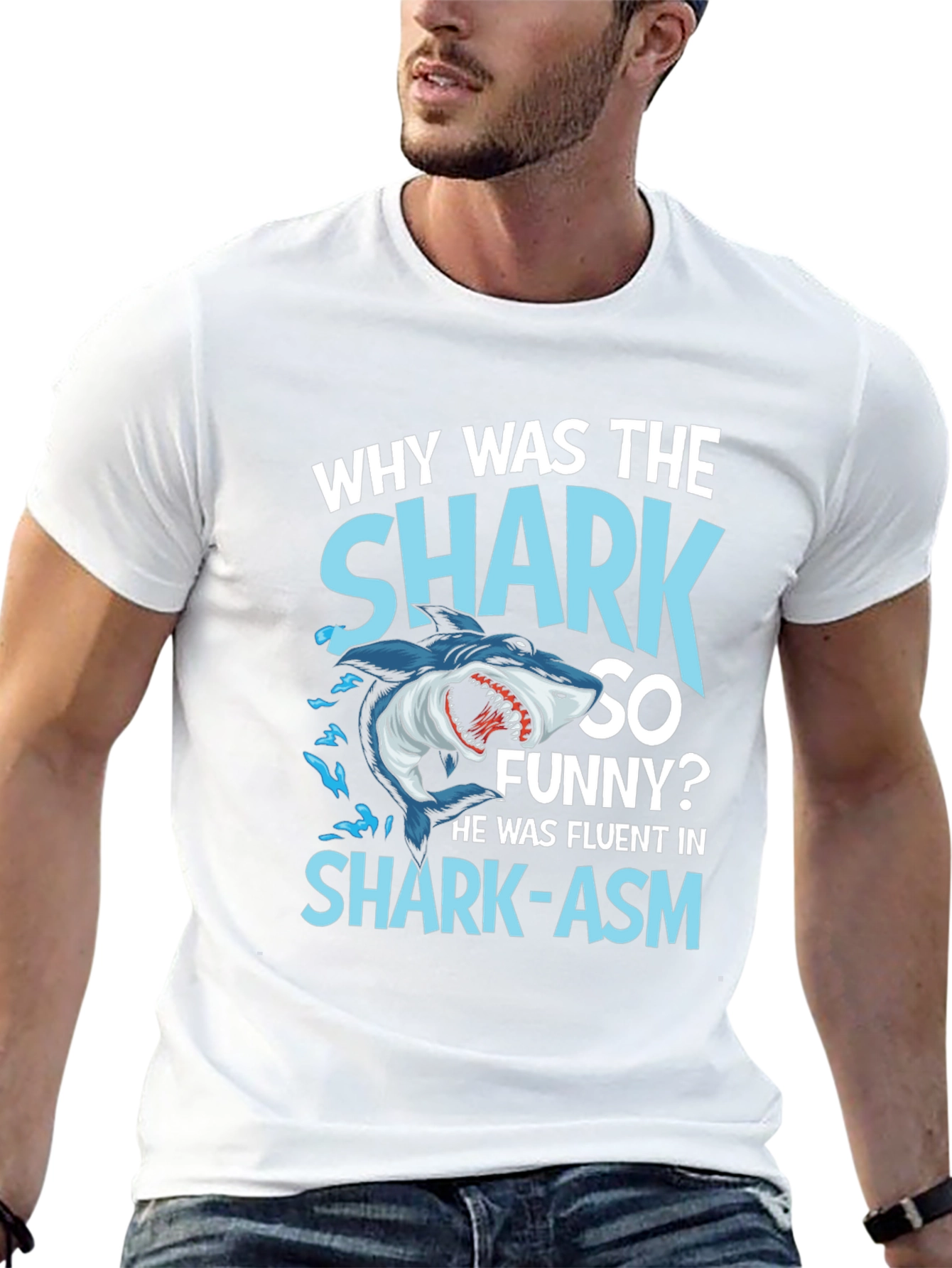 Shark-asm Funny T-Shirt