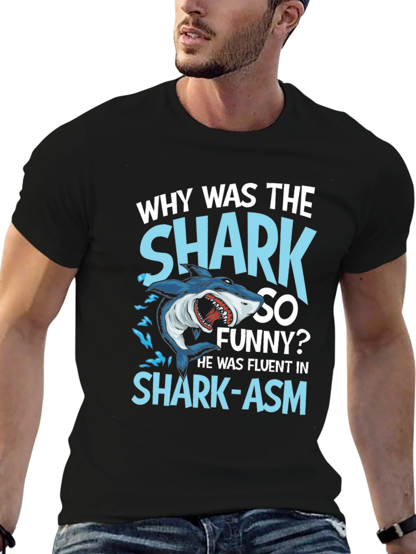 Shark-asm Funny T-Shirt