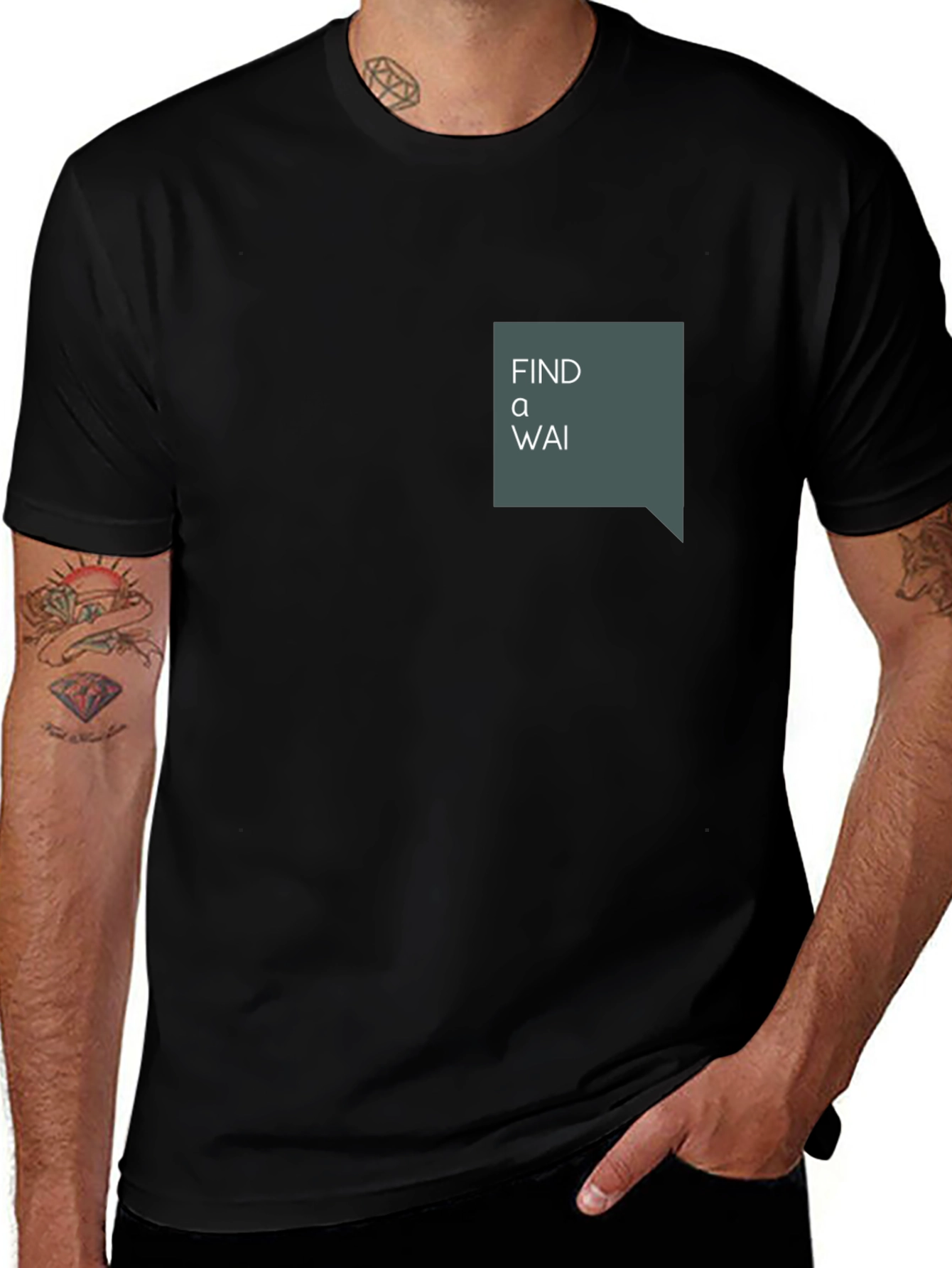 Find a Wai T-Shirt - Unique Graphic Tee