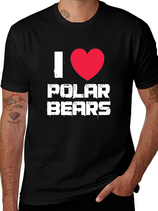 I Love Polar Bears T-Shirt