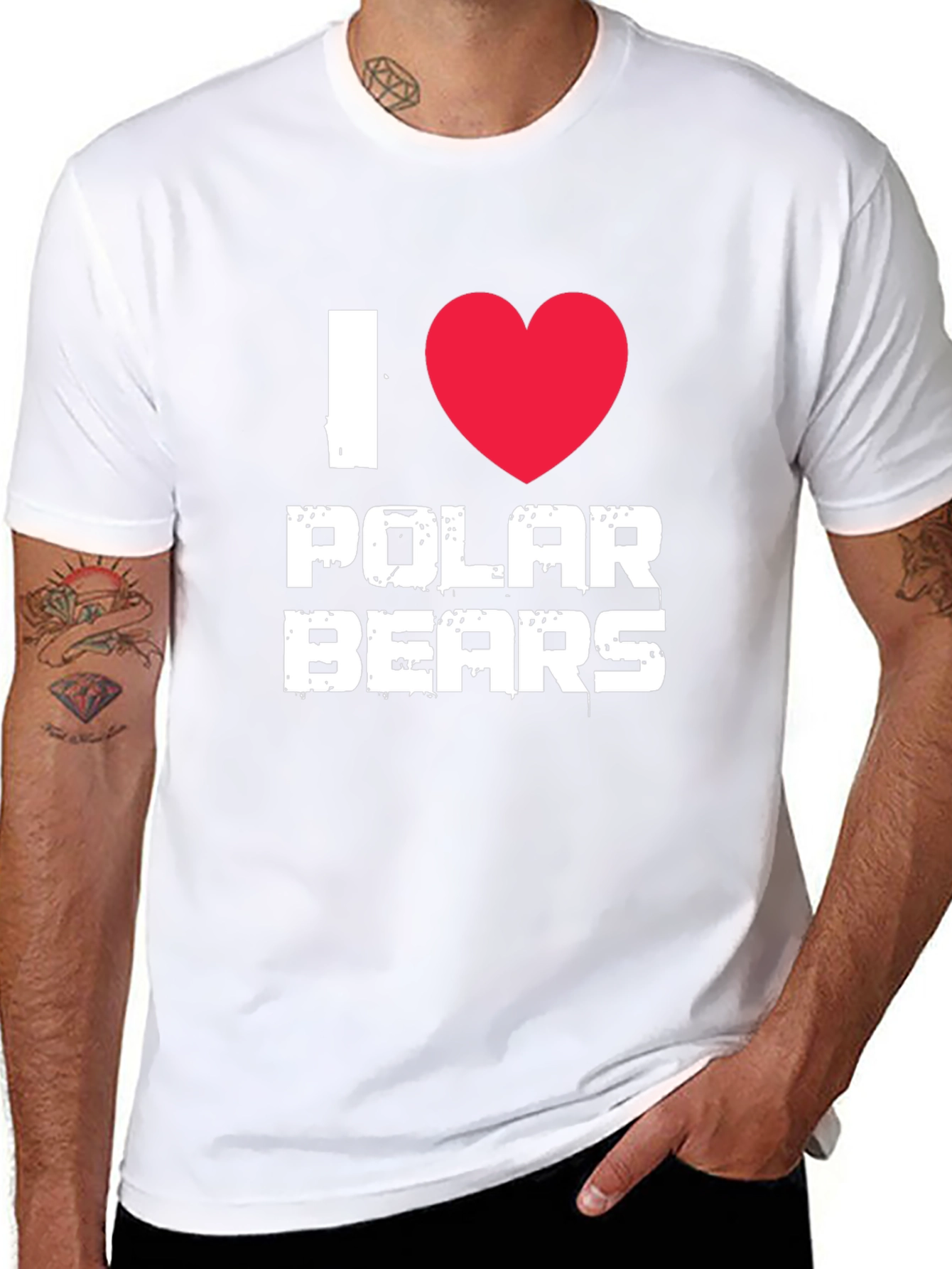 I Love Polar Bears T-Shirt