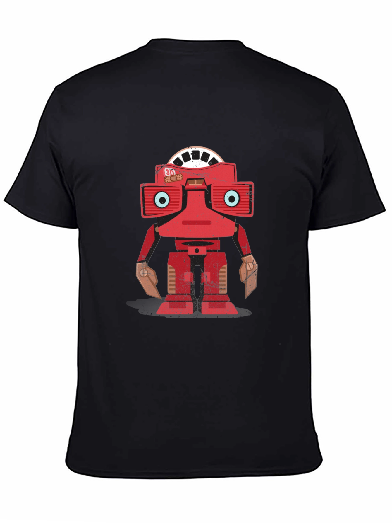 Retro Robot T-Shirt - Nostalgic Design