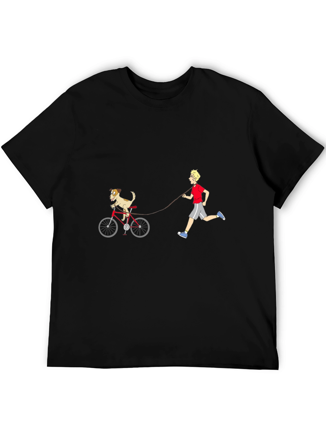 Dog on Bike Graphic Tee