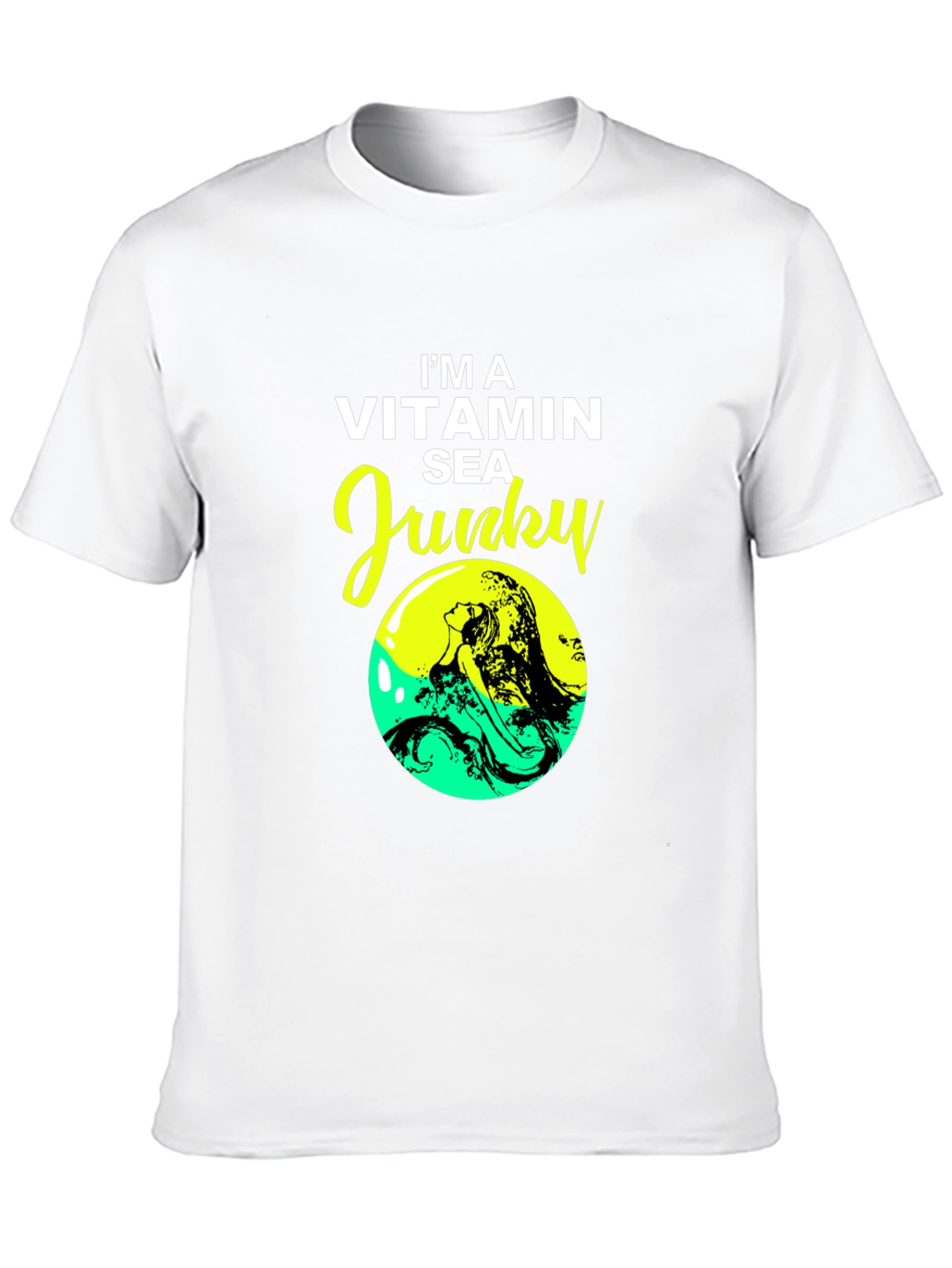 Vitamin Sea Junky Black T-Shirt