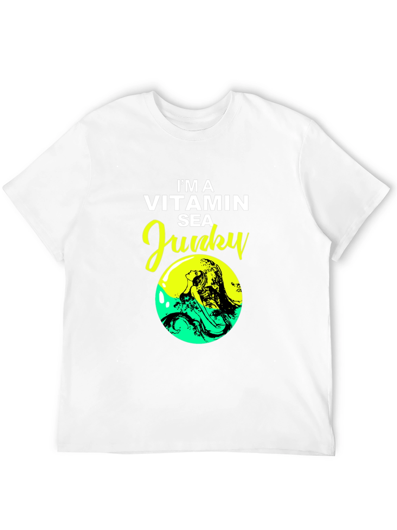 Vitamin Sea Junky Black T-Shirt