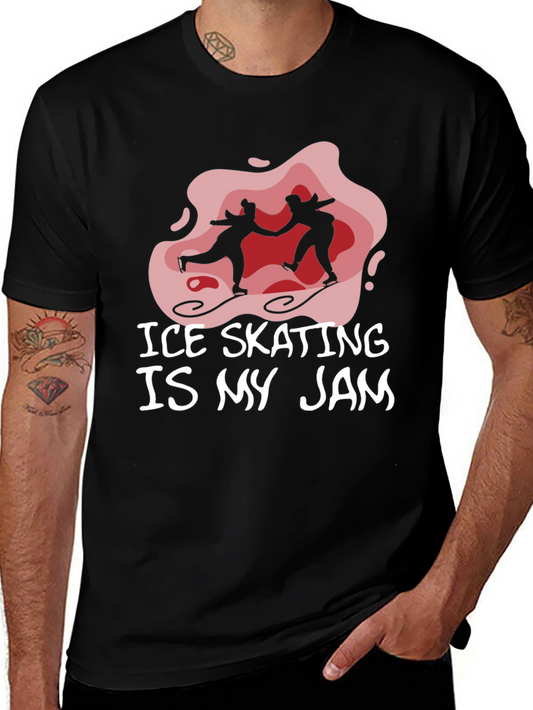 Ice Skating Is My Jam Graphic Tee
