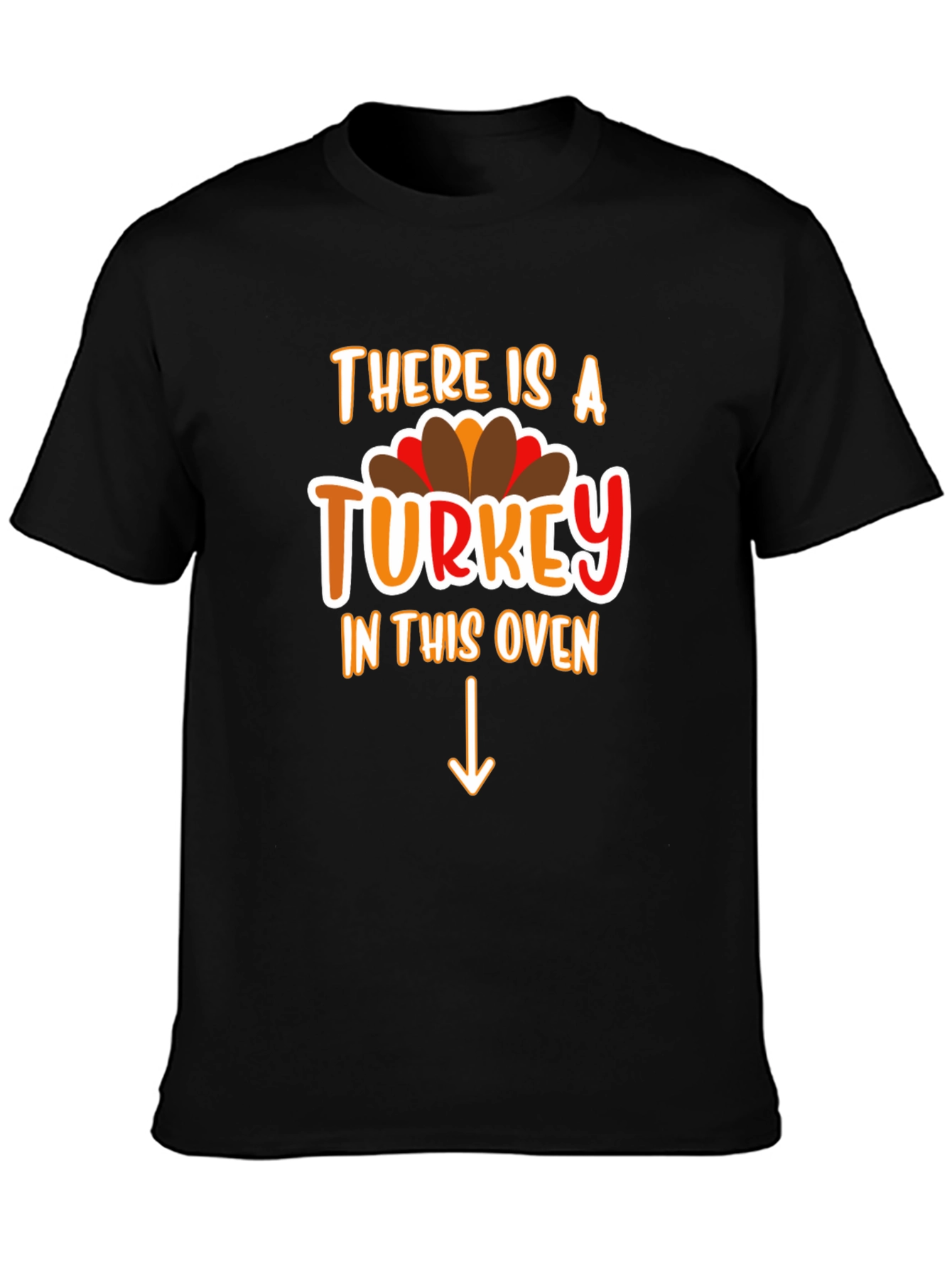 Thanksgiving Pregnancy Announcement T-Shirt