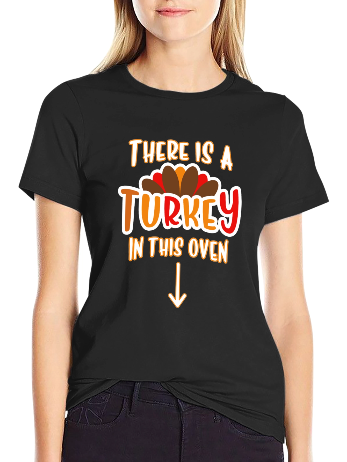 Thanksgiving Pregnancy Announcement T-Shirt