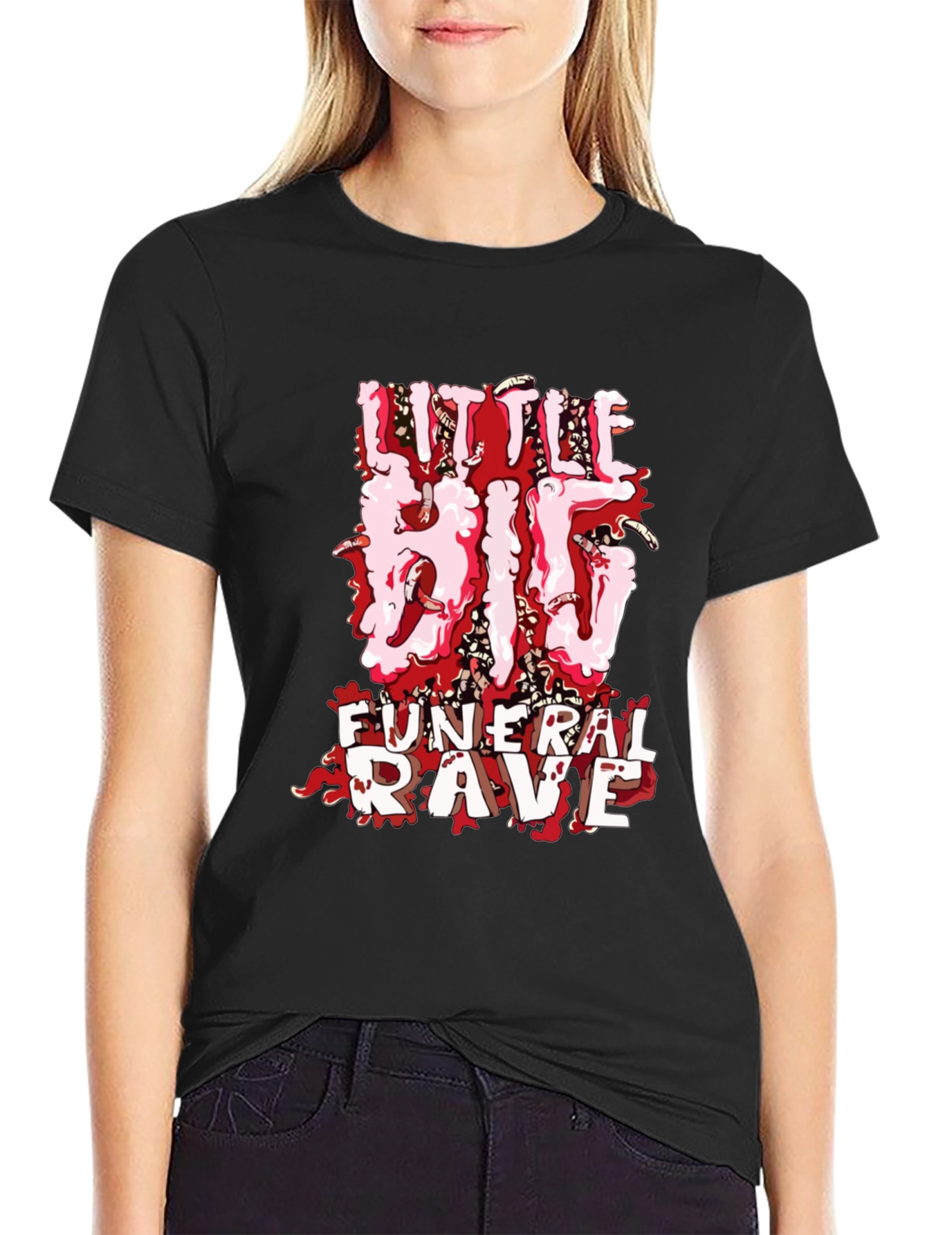 Little Big Funeral Rave Graphic Tee