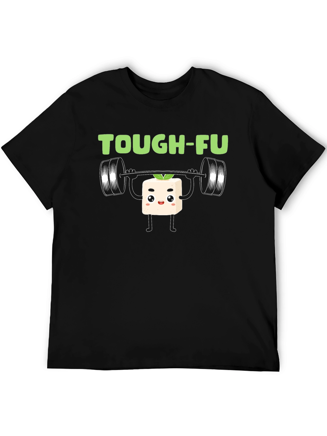 Tough-Fu Tofu Gym Workout Graphic Tee