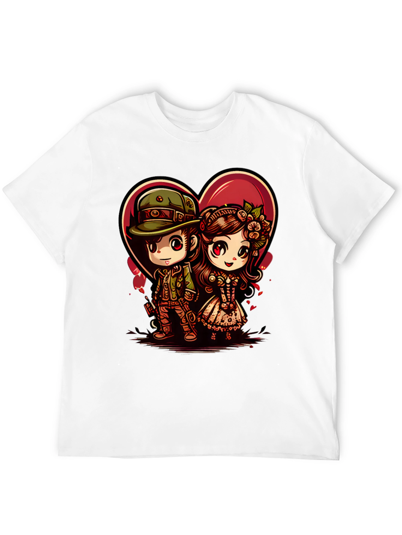 Cute Anime Couple T-Shirt
