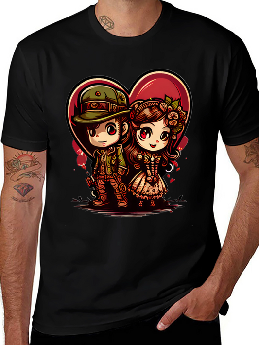 Cute Anime Couple T-Shirt