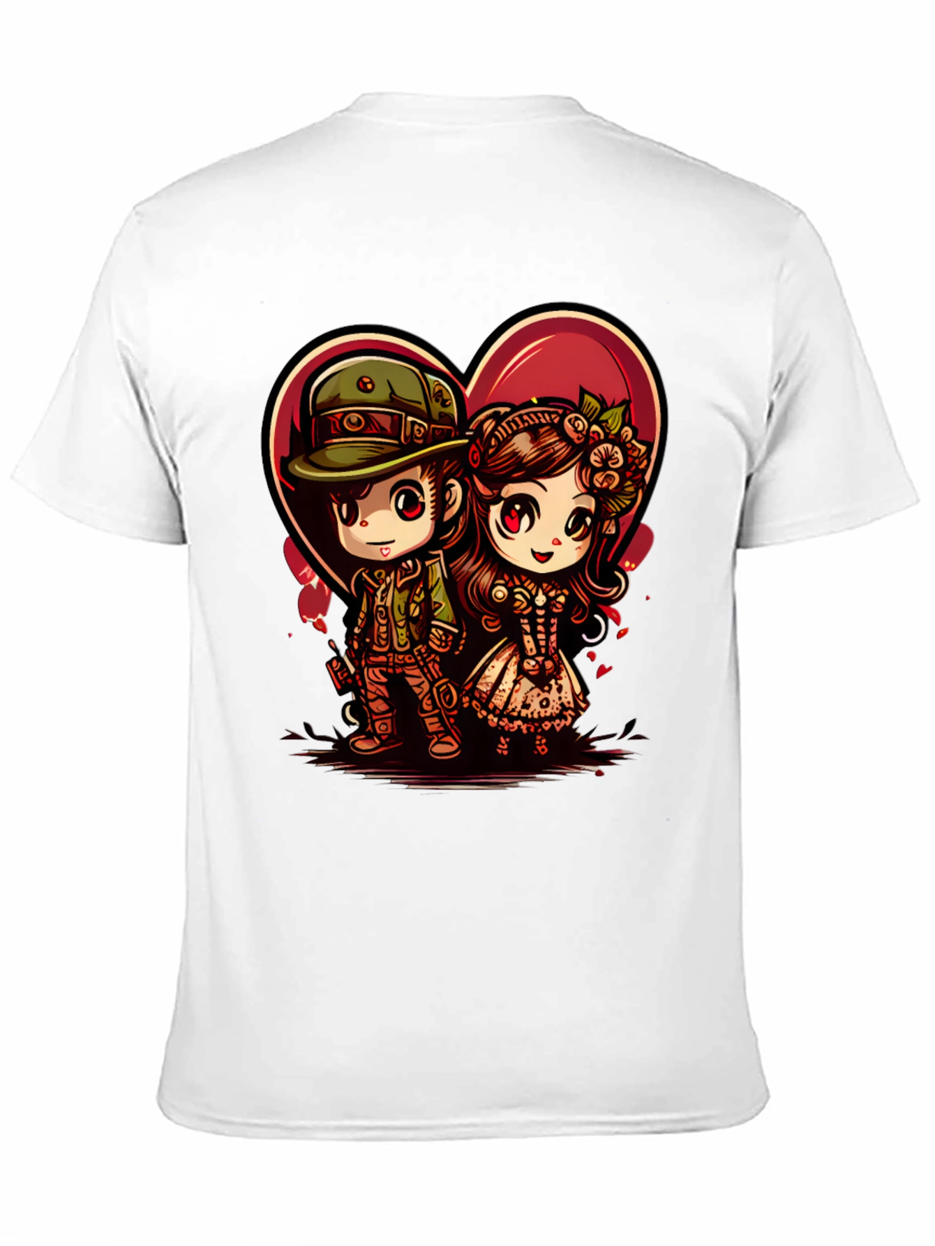 Cute Anime Couple T-Shirt