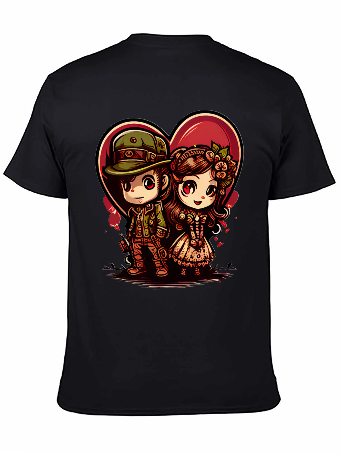 Cute Anime Couple T-Shirt