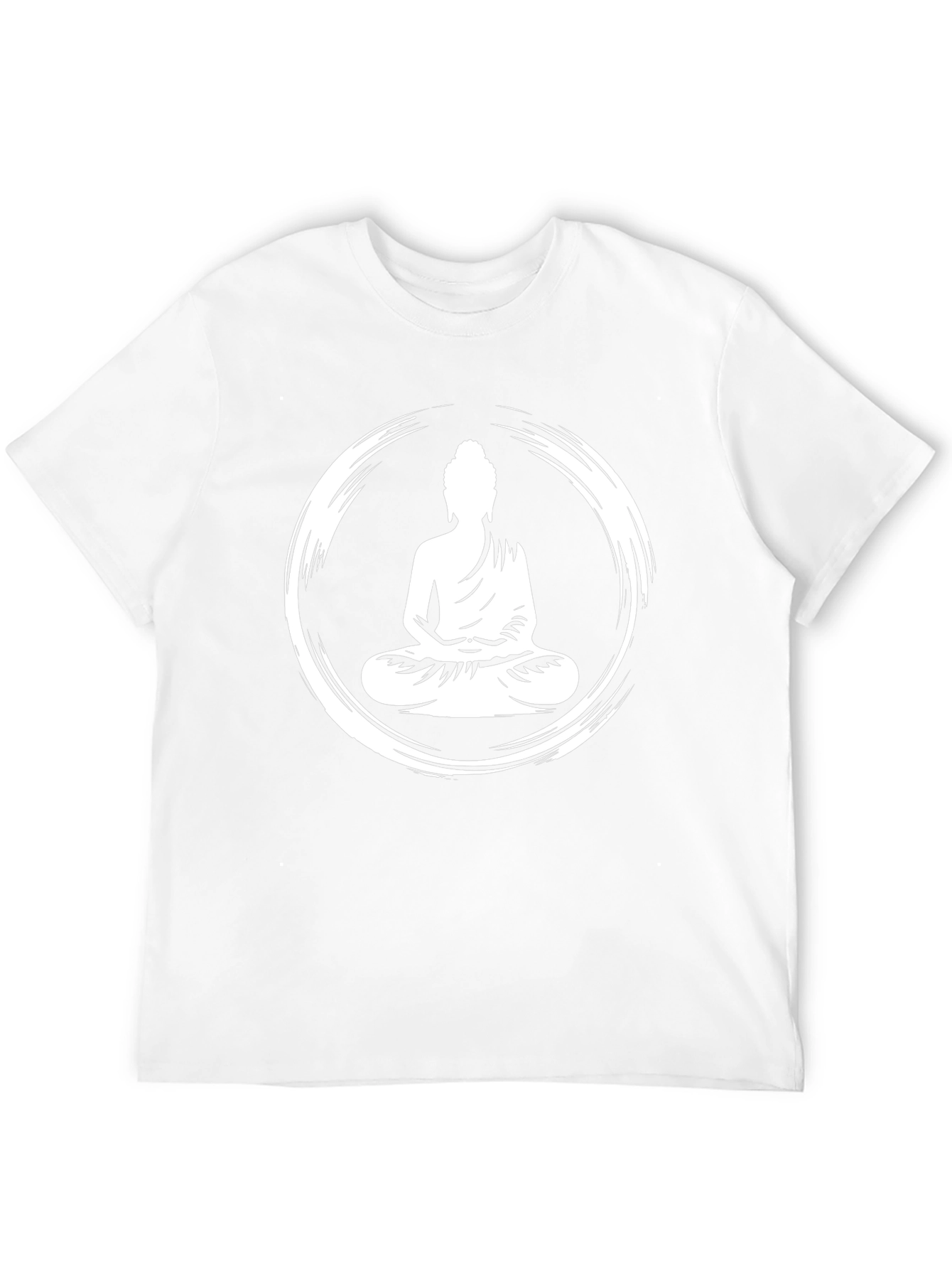 Buddha Zen Circle Graphic T-Shirt - Spiritual Style
