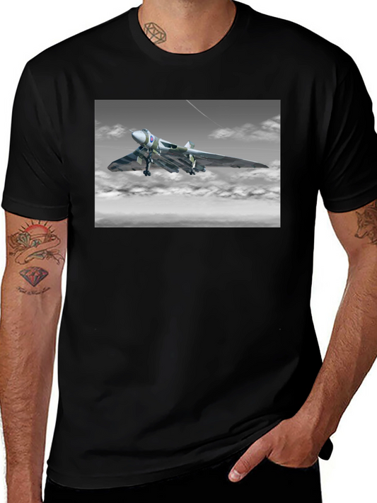Vintage Bomber T-Shirt: Aviation Enthusiast Apparel