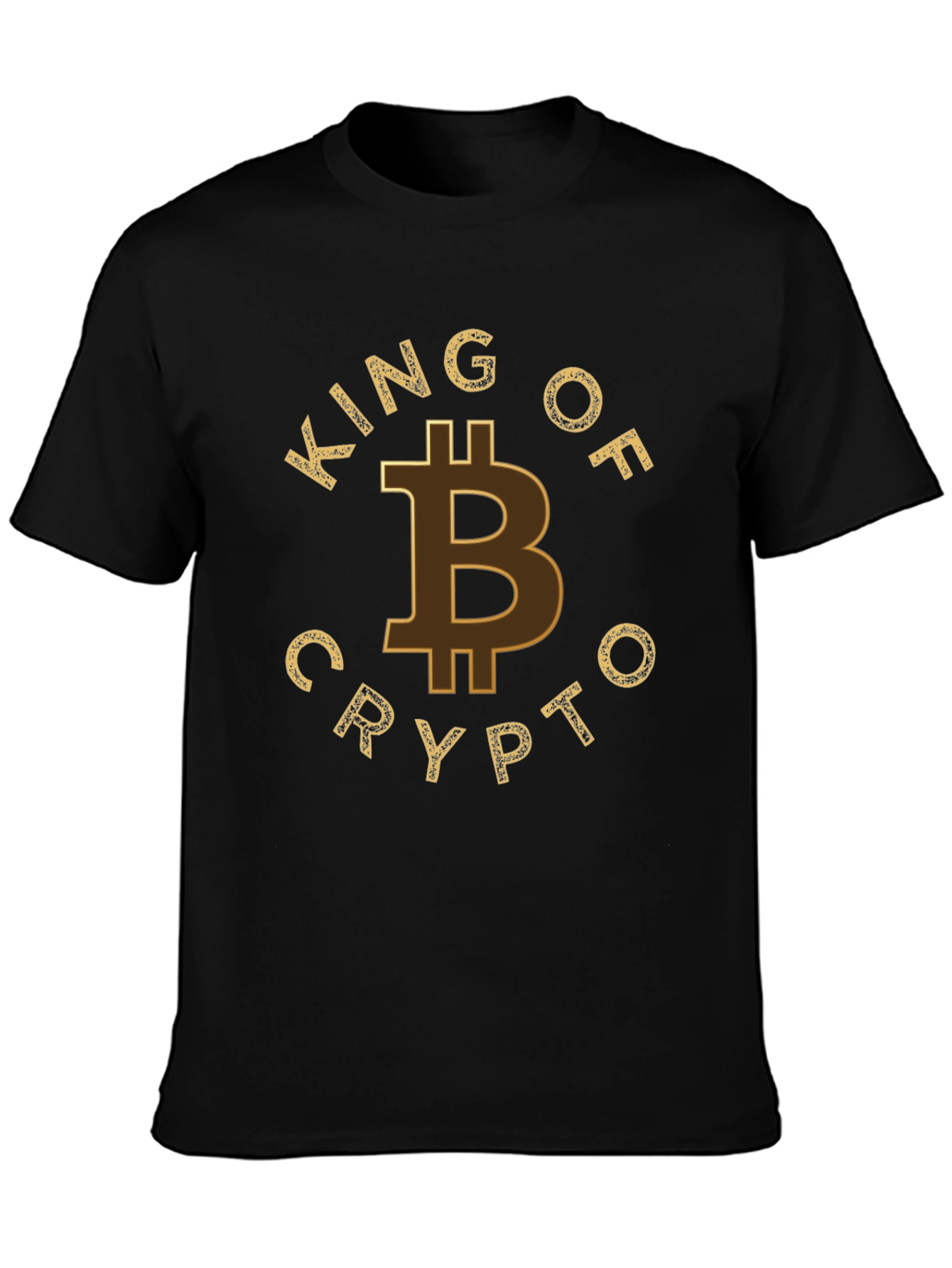 King of Crypto Bitcoin T-Shirt