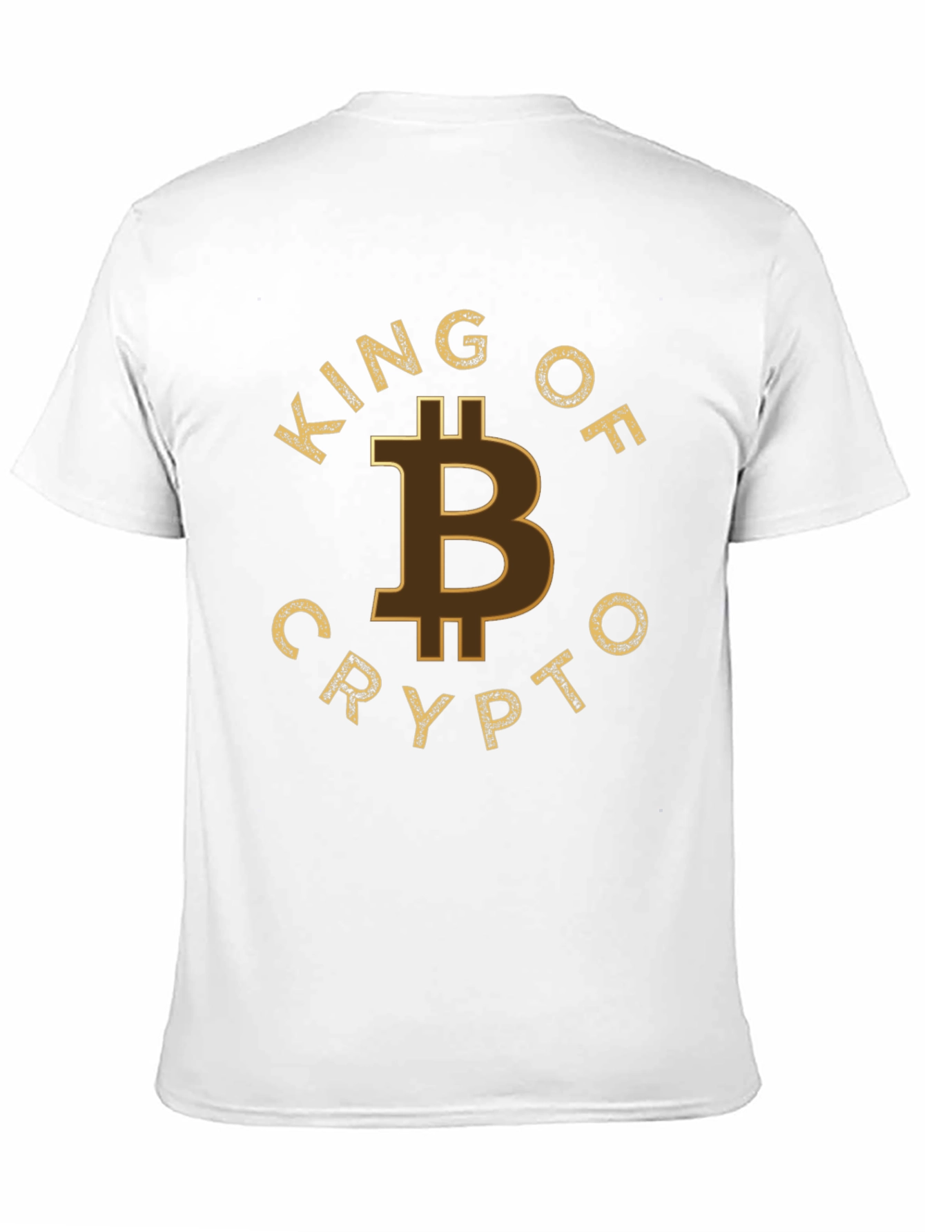 King of Crypto Bitcoin T-Shirt