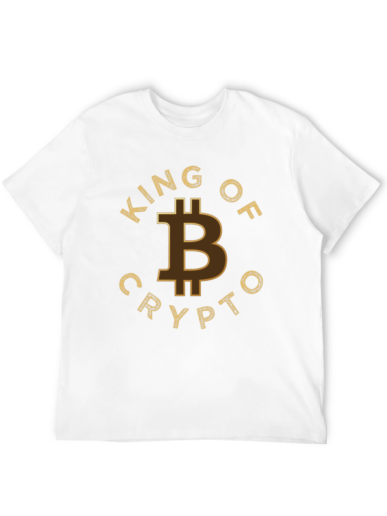 King of Crypto Bitcoin T-Shirt