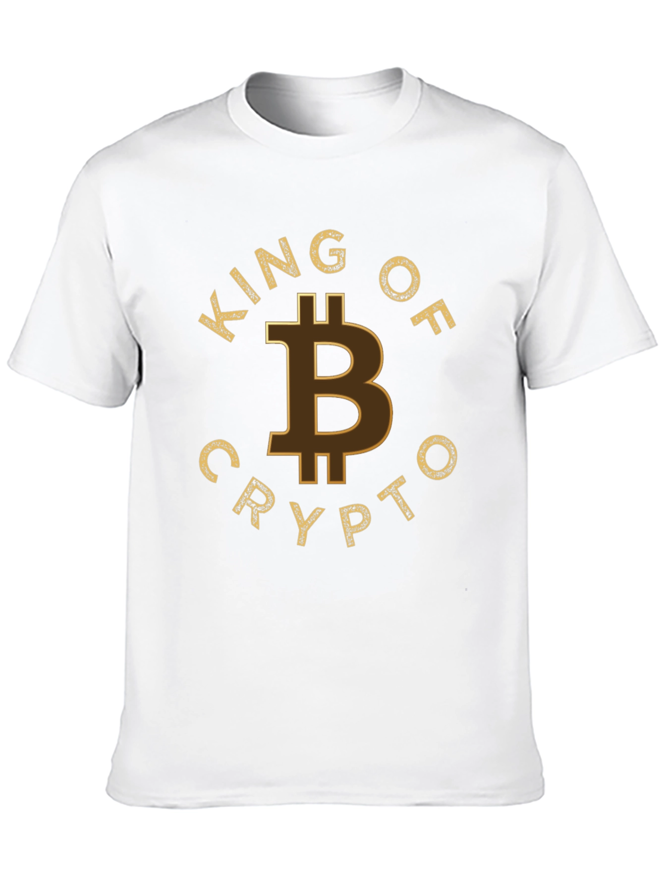 King of Crypto Bitcoin T-Shirt