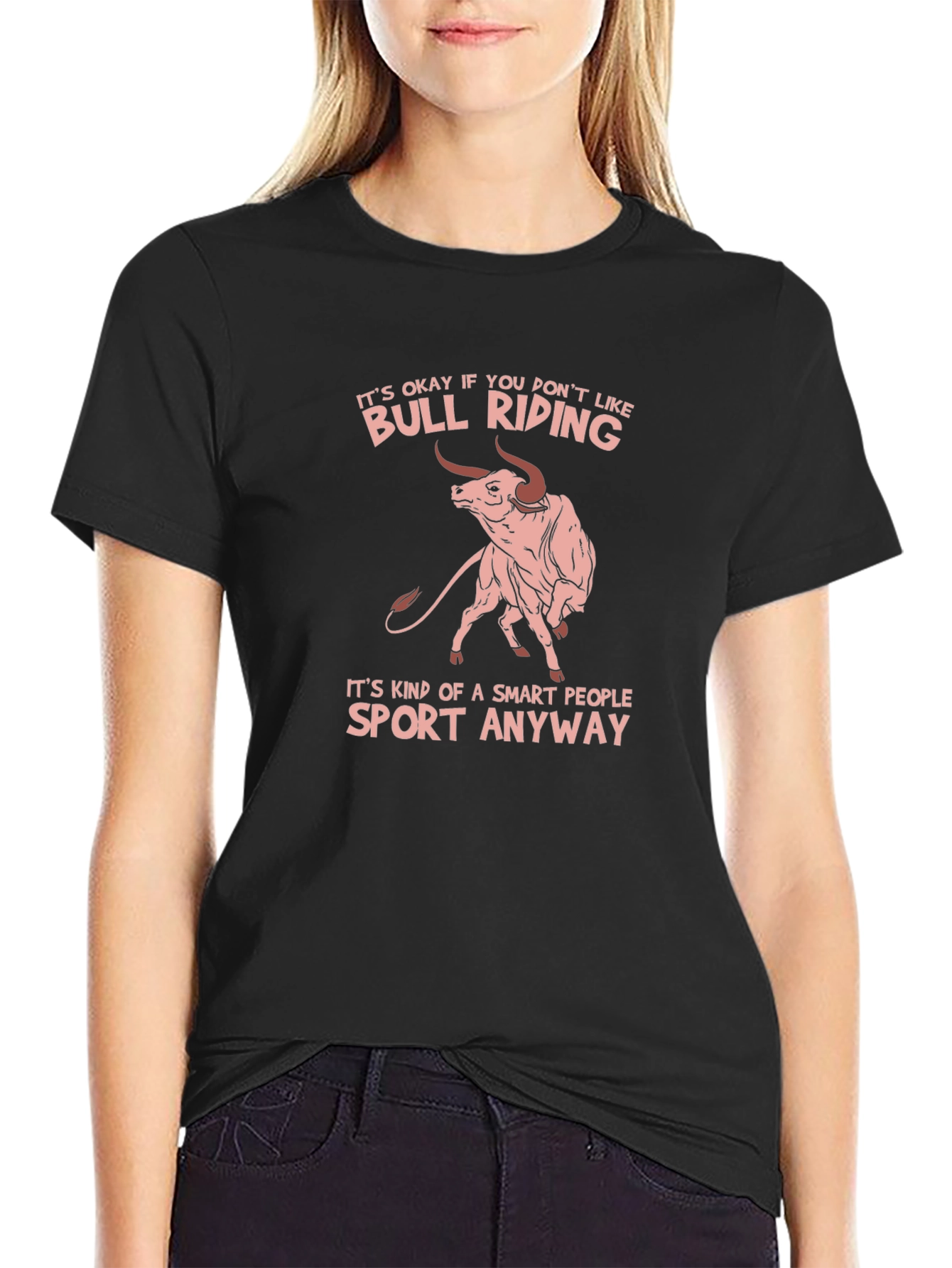 Bull Riding Smart People T-Shirt