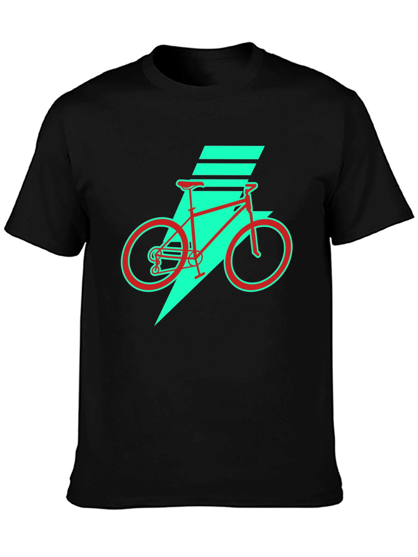 Retro Bike Graphic Tee - Cool Casual Style