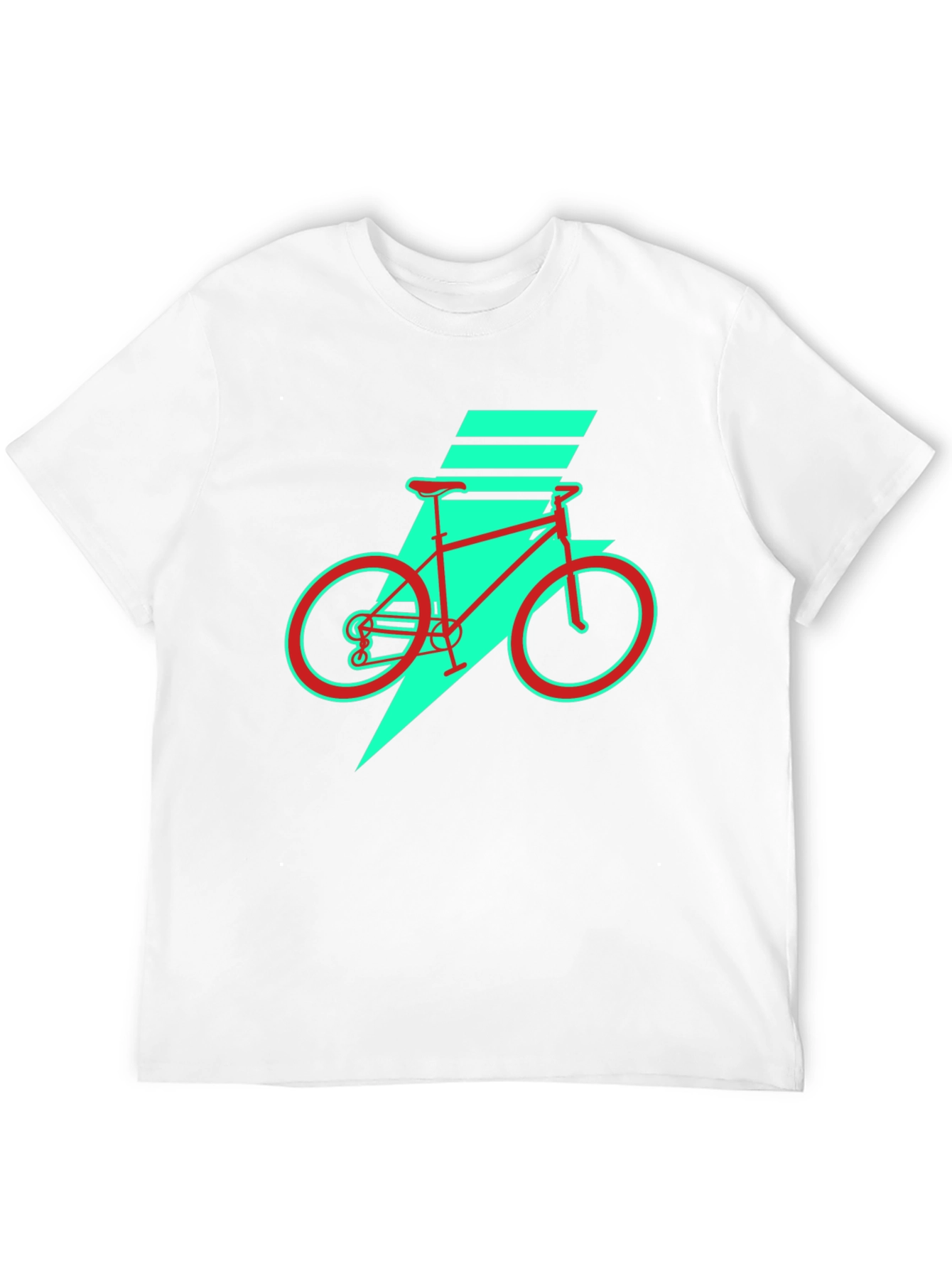 Retro Bike Graphic Tee - Cool Casual Style
