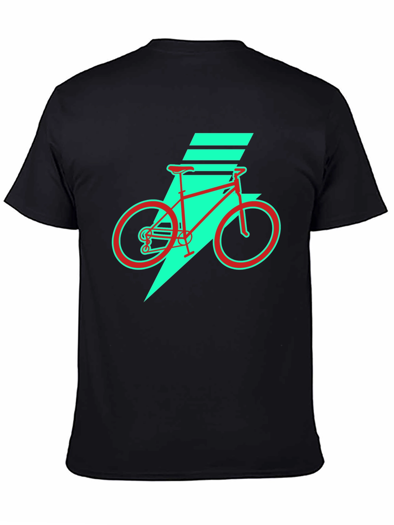 Retro Bike Graphic Tee - Cool Casual Style