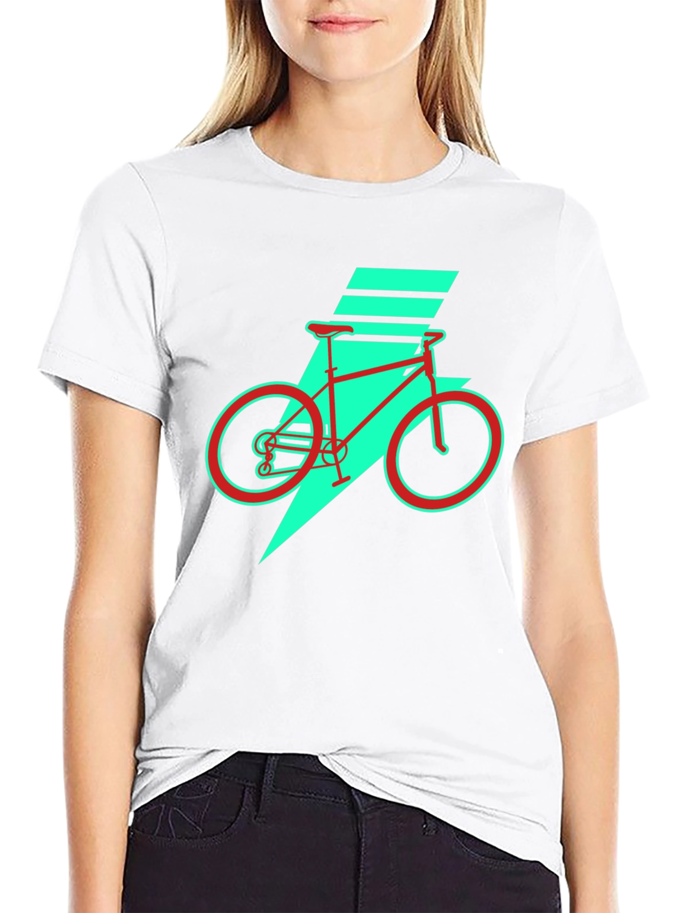 Retro Bike Graphic Tee - Cool Casual Style