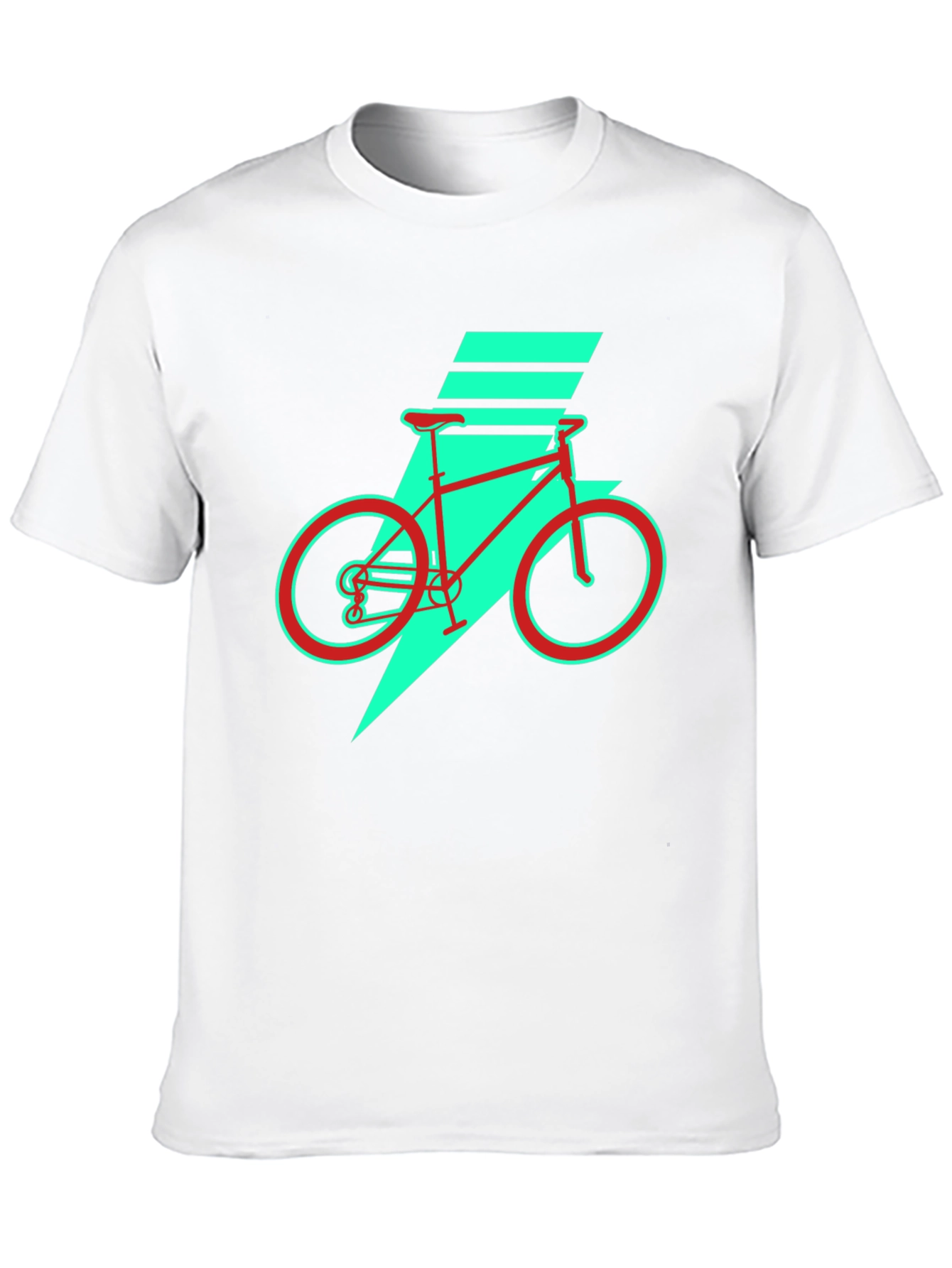 Retro Bike Graphic Tee - Cool Casual Style