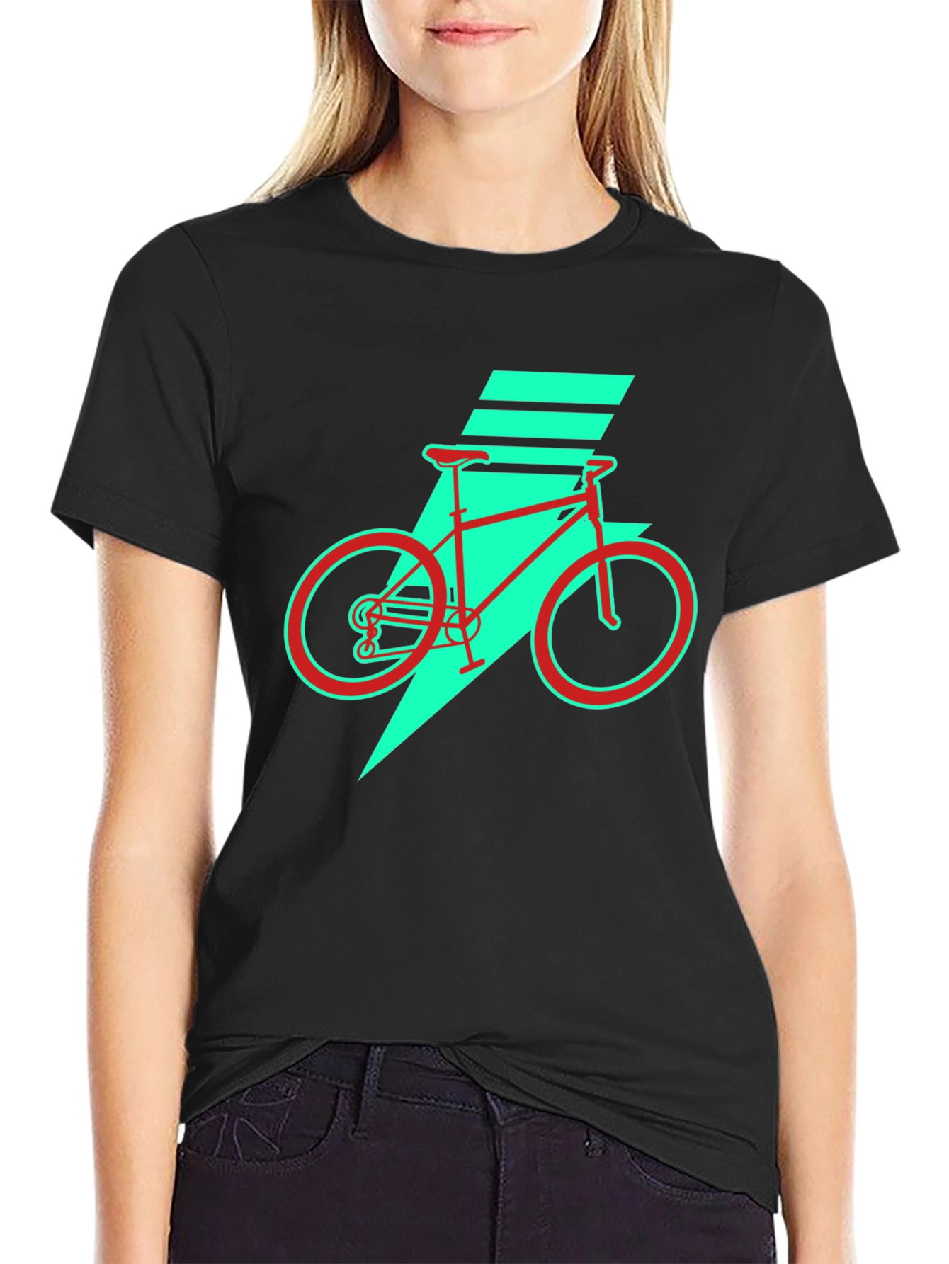 Retro Bike Graphic Tee - Cool Casual Style