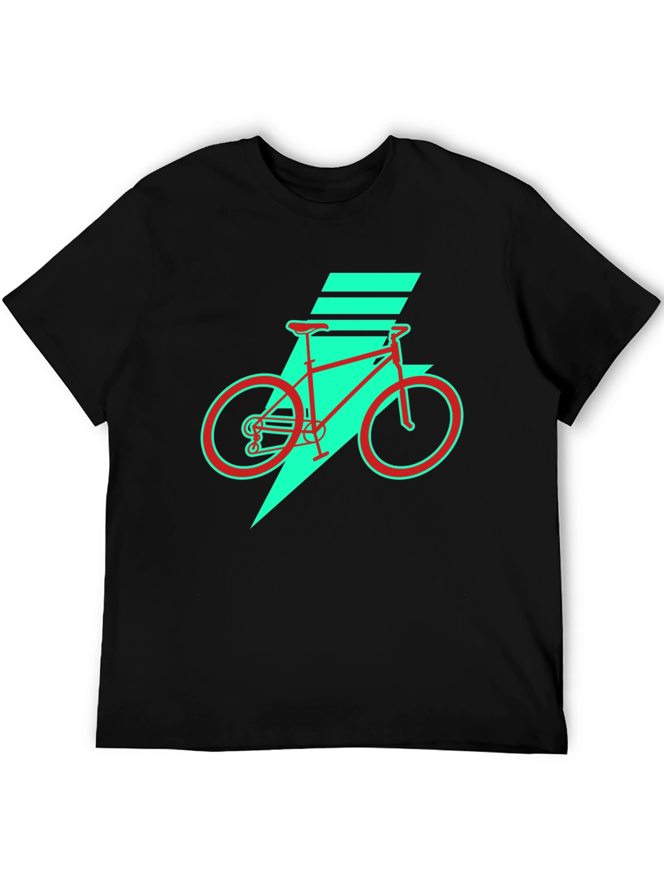 Retro Bike Graphic Tee - Cool Casual Style