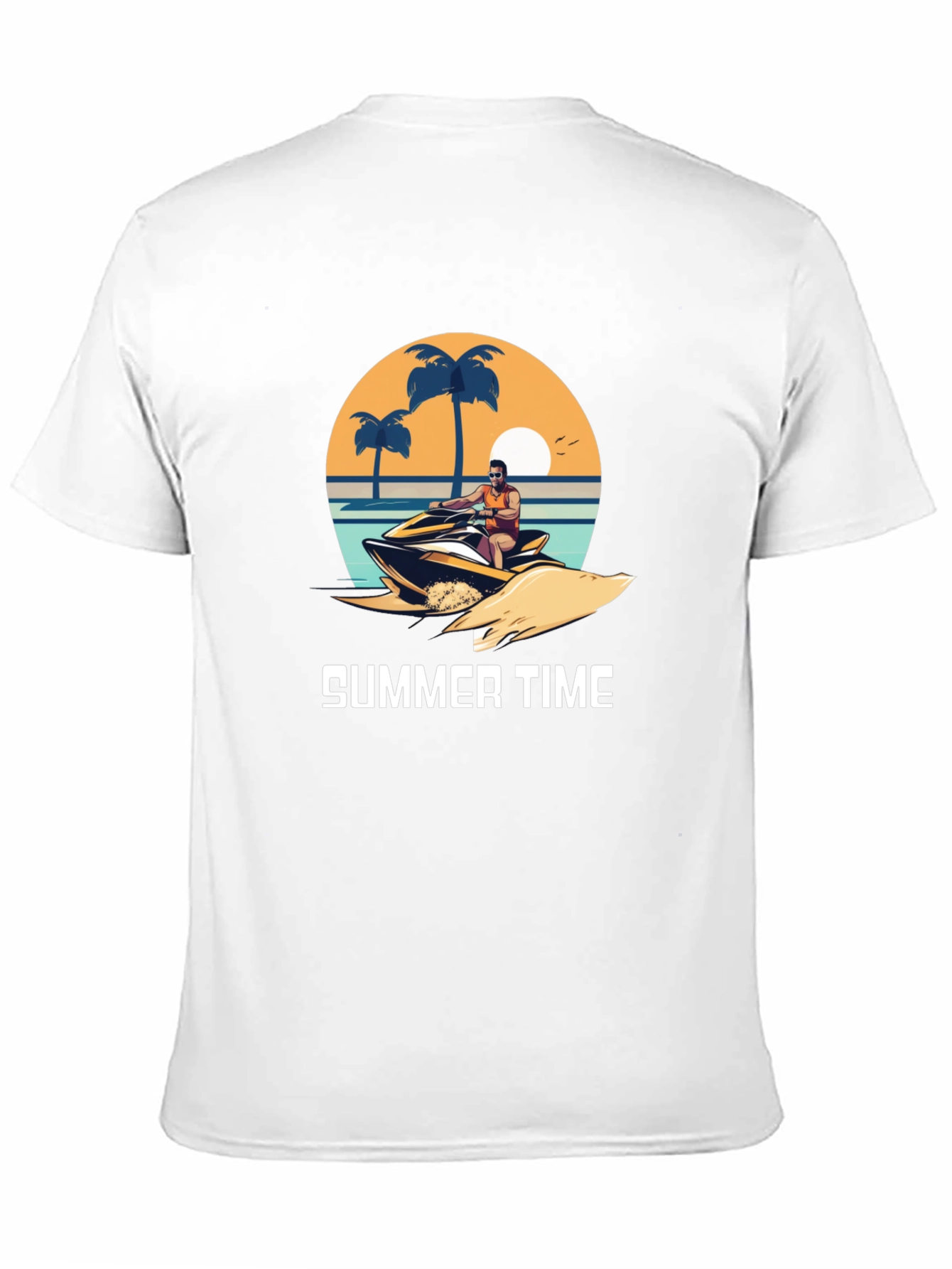 Summer Time Graphic T-Shirt - Beach Vibes