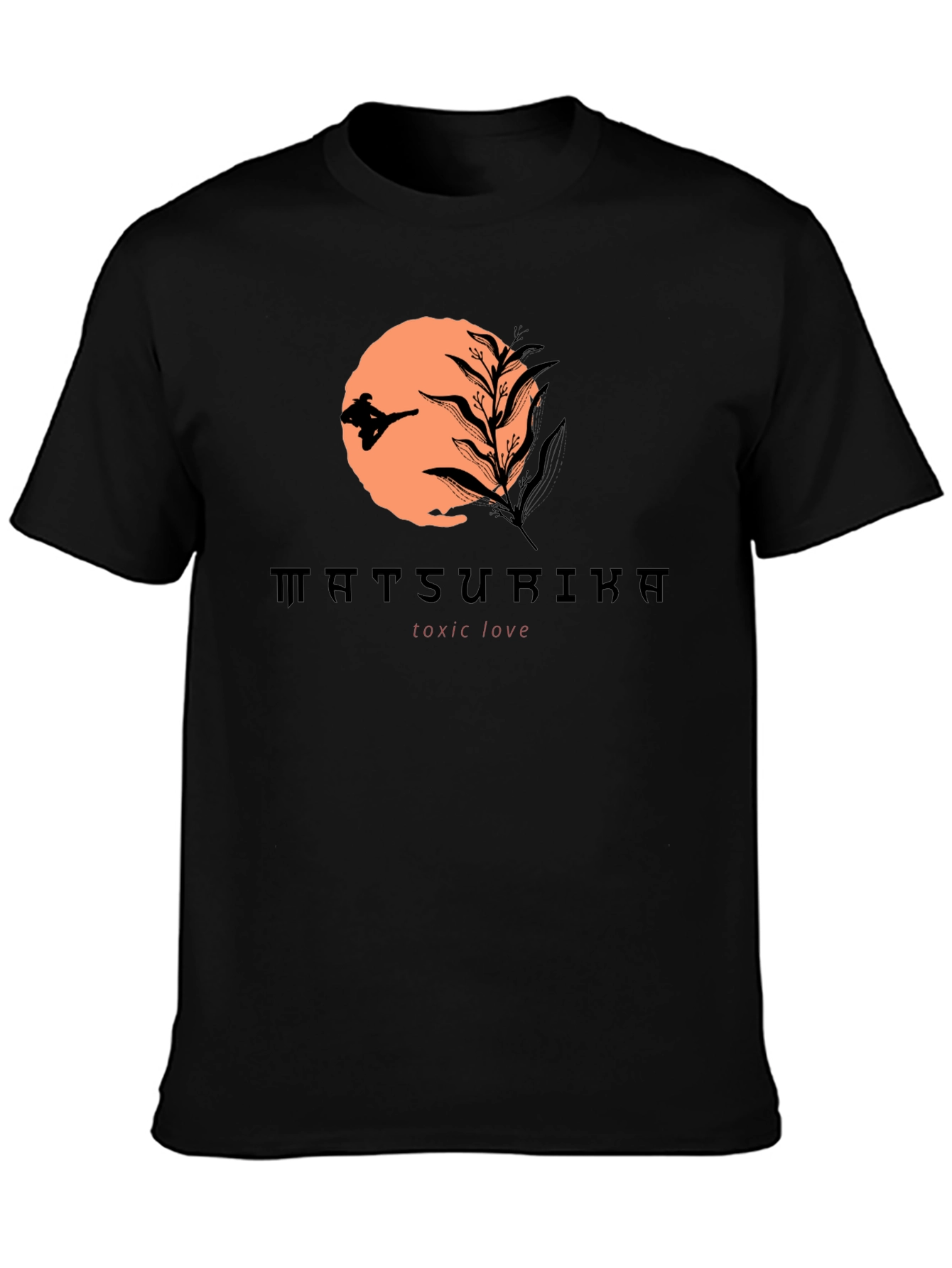 Matsurika Toxic Love Black T-Shirt