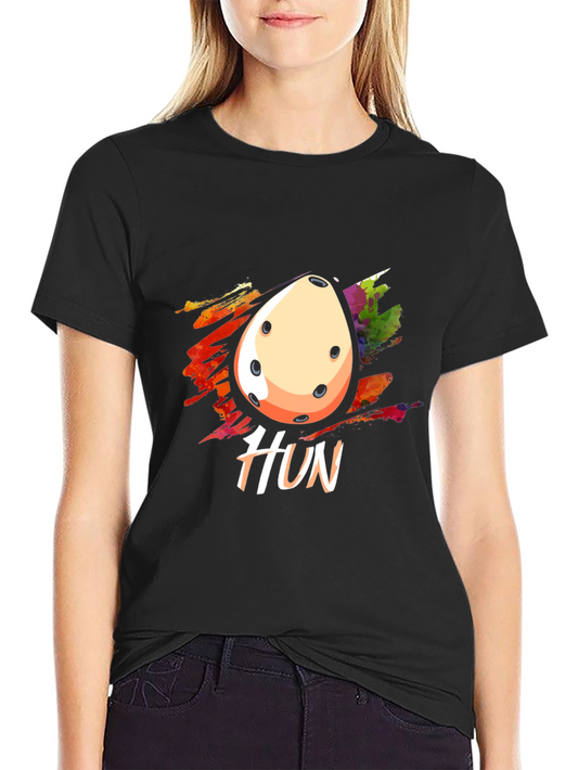 Hun Ocarina T-Shirt - Musical Instrument Design